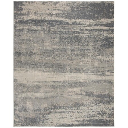 Safavieh Noble 600 Power Loomed Large Rectangle Area Rug Light Blue & Ivory - 8 x 10 ft. NBL641-7680-8